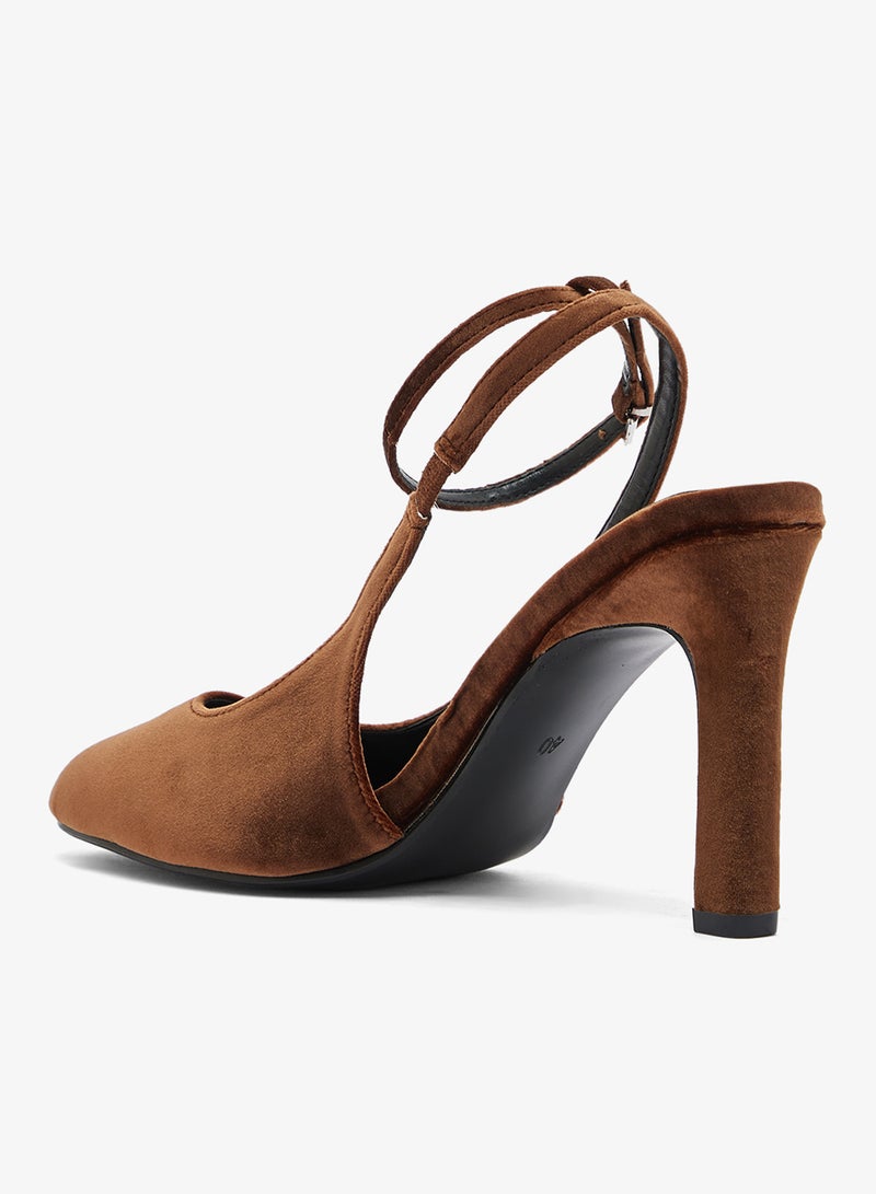 Ginger Monk Shoes With Block Mid Heel - Image 3